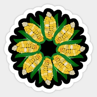 Flor de maíz Sticker